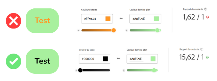 Capture d'écran d'Adobe Color
